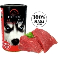 Консерва для собак Fine Dog з м'ясом яловичини супер преміум класу, 1200 г