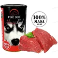 Консерва для собак Fine Dog з м'ясом яловичини супер преміум класу, 1200 г