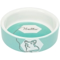 Миска для хомяка Trixie 60734 Hello Hamster керамическая 8 см, 90 мл