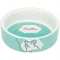 Миска для хом'яка Trixie 60734 Hello Hamster керамічна 8 см, 90 мл
