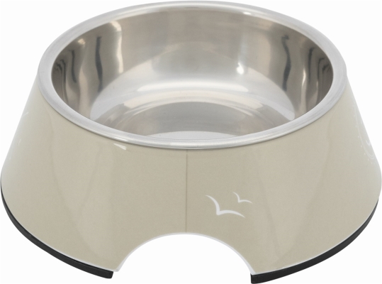 Миска меламиновая Trixie 25063 Be Nordic нескользящая песочная 0,2 л/14 см
