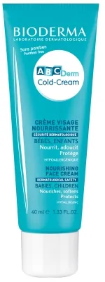 Колд-крем Bioderma ABCDerm Cold-Cream дитячий живильний для обличчя, 40 мл