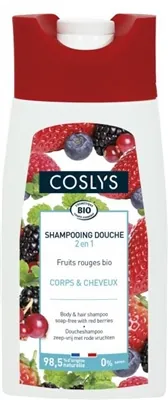 Шампунь Coslys для волосся і тіла з червоними ягодами, 250 мл