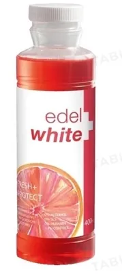 Ополіскувач для ротової порожнини Edel White зі смаком грейпфрута і лайма, 400 мл