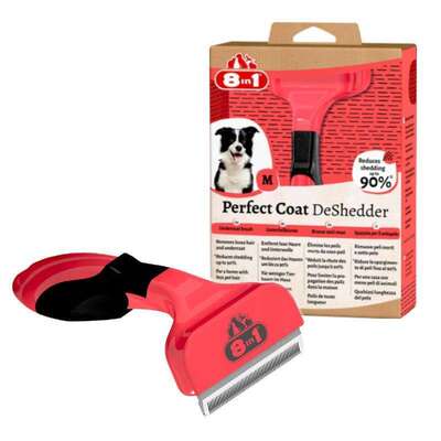 Дешеддер для собак 8in1 Perfect Coat, размер M, 6,5 см