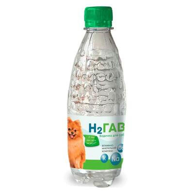 Вода для собак H2Pets Н2Гав витаминизированная артезианская, 500 мл