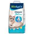 Наполнитель для кошачьего туалета Biokat's Classic 3 в 1 Fresh Бентонитовый с ароматом свежей травы, 10 л