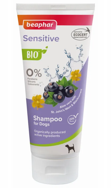 Шампунь Beaphar Bio Sensitive для чутливої шкіри собак, 200 мл