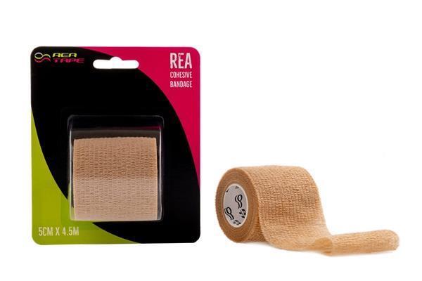 Бинт когезивный REA TAPE Cohesive bandage 5 см х 4,5 м, бежевый
