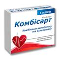 Комбісарт таблетки, в/плів. обол. по 5 мг/160 мг №30 (10х3)