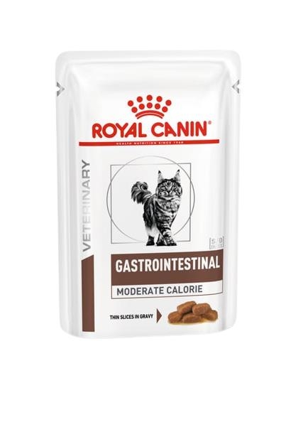 Корм вологий Royal Canin Gastro-Intestinal Feline Pouches для дорослих котів з порушеннями роботи травної системи, 100 г