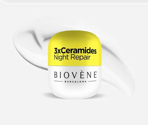 Крем для обличчя Biovene з керамідами відновлюючий та зволожуючий нічний, 50 мл
