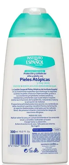 Лосьйон для тіла Instituto Espanol Pieles Atopicas для атопічної шкіри, 300 мл