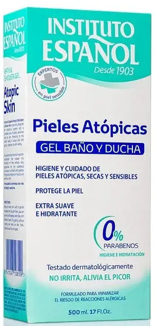 Гель для душу Instituto Espanol Pieles Atopicas для атопічної шкіри, 500 мл