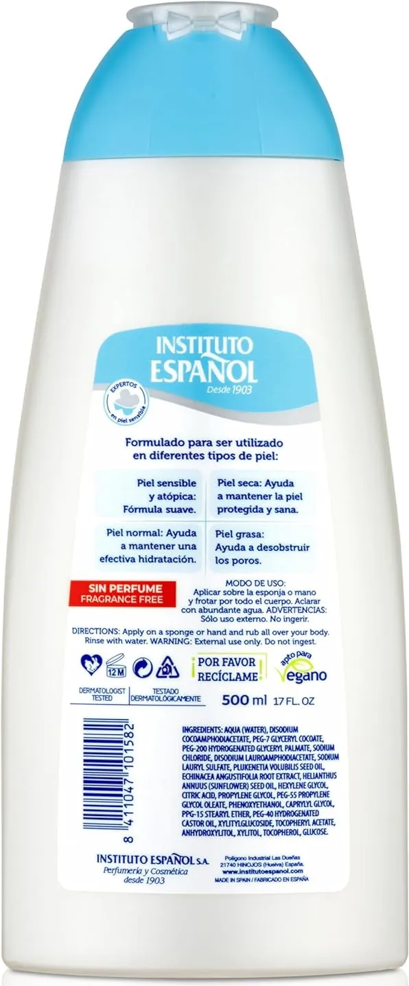Гель для тіла Instituto Espanol Ultratopic зволожуючий, 500 мл