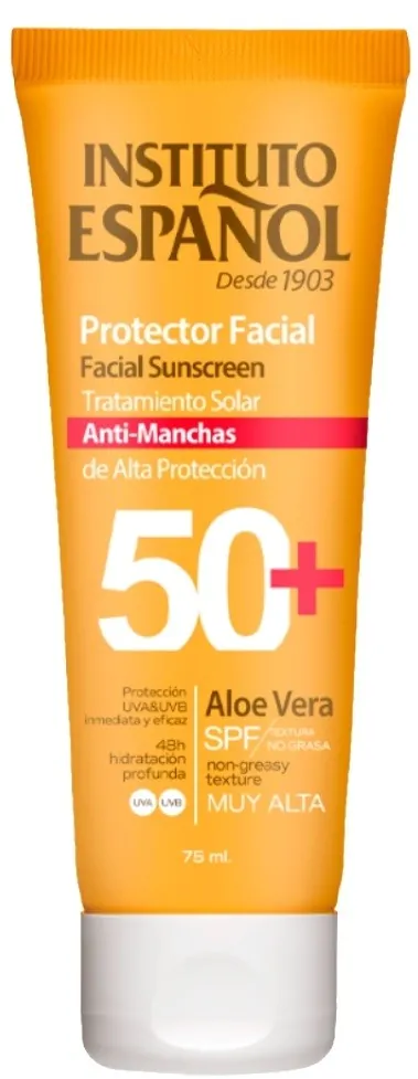 Крем для обличчя Instituto Espanol SPF50+ сонцезахисний проти пігментних плям, 75 мл