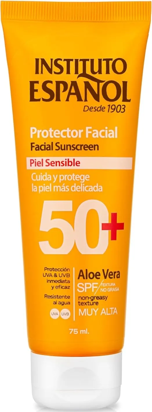 Крем для обличчя Instituto Espanol SPF50+ сонцезахисний для чутливої шкіри, 75 мл
