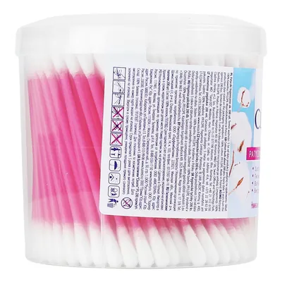 Ватні палички Cleanic кругла упаковка, 200 шт
