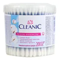Ватні палички Cleanic кругла упаковка, 200 шт