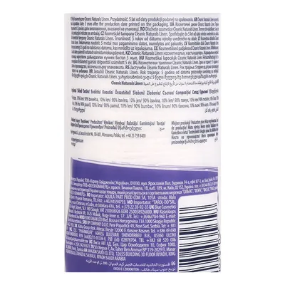 Ватні диски Cleanic Naturals Linen круглі, 90 штук