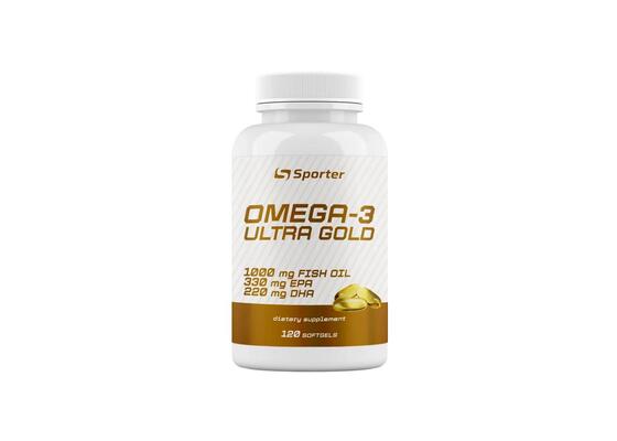 Омега-3 Sporter Omega 3 Ultra Gold капсулы по 1000 мг №120