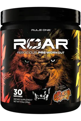 Передтренувальний комплекс Rule One Roar Ferocious Pre-Workout, персик та манго, 315 г