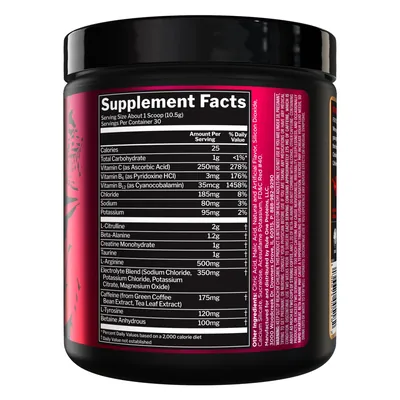 Передтренувальний комплекс Rule One Roar Ferocious Pre-Workout, фруктовий пунш, 315 г