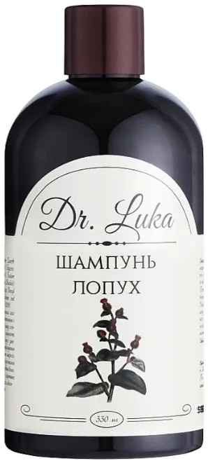 Шампунь Dr.Luka Лопух, 330 мл