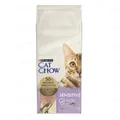 Корм сухий для кішок Purina Cat Chow Sensitive з чутливим травленням та шкірою, з лососем, 15 кг