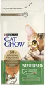 Корм сухий для кішок Purina Cat Chow Sterilised з індичкою, 1,5 кг