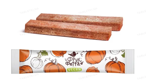 Цукерки Фрукфетта Vegan гарбуз, 20 г