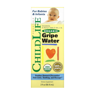 Укропная вода ChildLife Organic Gripe Water, 59,15 мл