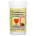 Пробіотики з молозивом ChildLife Probiotics with Colostrum ягідний смак, 90 жувальних таблеток