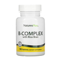 Витамины В-комплекс с рисовыми отрубями Nature's Plus B-Complex with Rice Bran, 90 таблеток