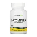Вітаміни В-комплекс з рисовими висівками Nature's Plus B-Complex with Rice Bran, 90 таблеток