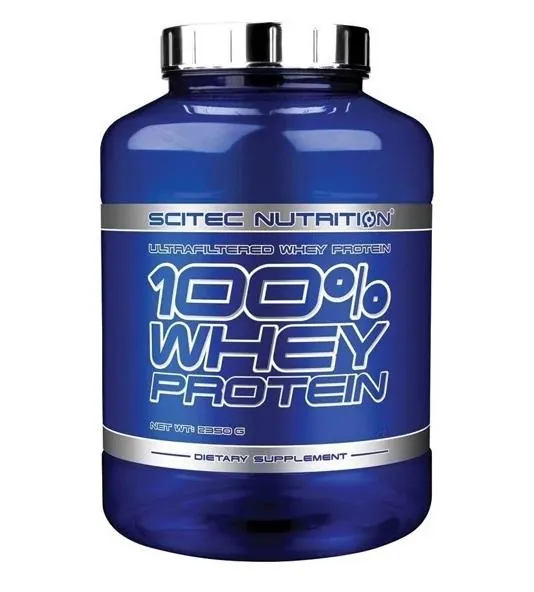 Протеїн сироватковий концентрат Scitec Nutrition 100% Whey Protein яблуко - кориця, 2,3 кг