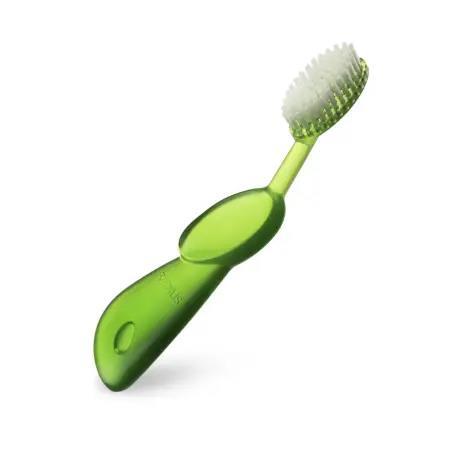 Зубная щетка Radius Big Brush Original Left hand для левшей, мягкая, светло-зеленая