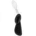 Зубная щетка Radius Big Brush Original Left hand для левшей, мягкая, черный блеск