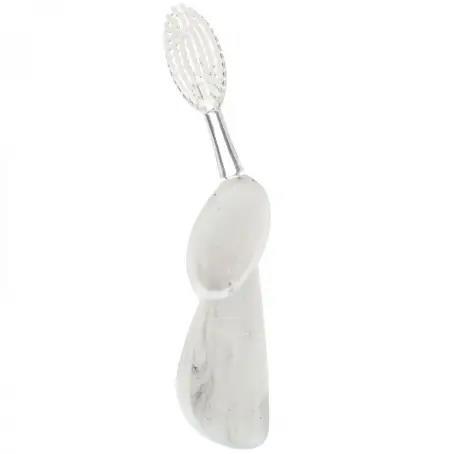 Зубна щітка Radius Big Brush Original Left hand для шульги, м'яка, білий мармур