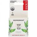 Зубная нить Radius Floss Peppermint органическая со вкусом мяты, 50 м