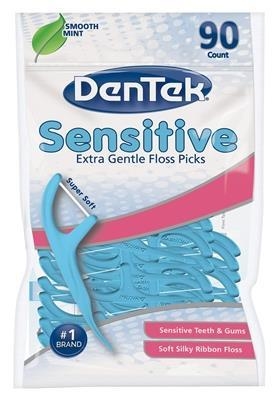 Флосс-зубочистки DenTek Экстра мягкие (Sensitive), 90 штук