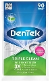 Флосс-зубочистки DenTek Triple Clean Тройная очистка, 90 штук