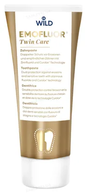 Зубна паста Dr.Wild Emofluor Twin Care Подвійний догляд, 75 мл