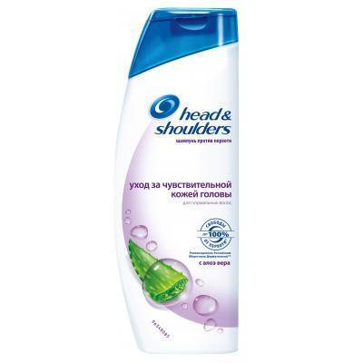 Шампунь Head & Shoulders Уход за чувствительной кожей головы, против перхоти, 400 мл