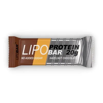 Батончик протеїновий Lipobar Protein Bar фундук шоколад, 50 г