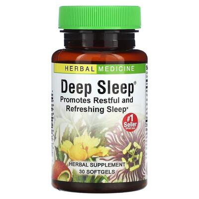 Здоровый сон Herbs Etc Deep Sleep, 30 капсул быстрого действия
