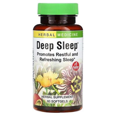 Здоровый сон Herbs Etc Deep Sleep, 60 капсул быстрого действия