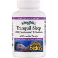 Здоровый сон Natural Factors Stress-Relax Tranquil Sleep, 60 жевательных таблеток