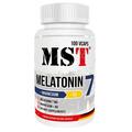 Мелатонін 7 + Магній + Вітамін В6 MST Nutrition Melatonine 7 + Magnesium + B6, 100 рослинних капсул