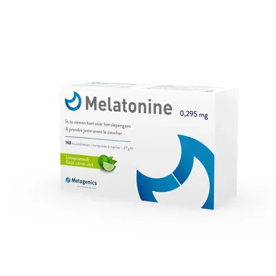 Мелатонін Metagenics Melatonine, 168 жувальних таблеток